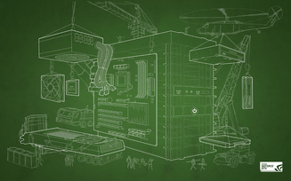 diy blueprint wallpaper, nvidia, gtx, geforce