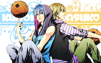 kuroko tetsuya, парни, мяч, Kuroko no basket, kise ryouta, баскетбол куроко